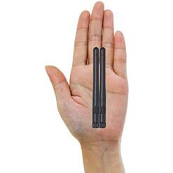 Dual Band WiFi Antenna 2.4GHz/5GHz RP-SMA Male 3dBi MIMO (2-Pack) for Routers, USB Adapters, IP Cameras & Wireless Security Systems