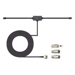 FM Radio Dipole Antenna for Stereo Receiver – Compatible with Pioneer, Onkyo, Yamaha, Marantz, Bose Wave & Home Theater Systems
