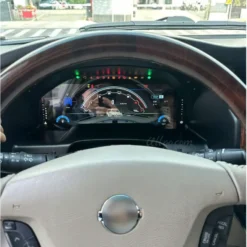 Alternative view of Digital Cluster for Nissan Patrol Y61 2005-2022 Virtual Speedometer