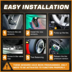 TPMS Sensors for Porsche Cayenne Panamera 4pcs/set OEM# 7PP907275F