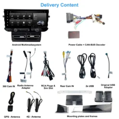 Android Head Unit for Porsche Macan – PCM 3.1/4.0 Touchscreen, CarPlay & Android Auto