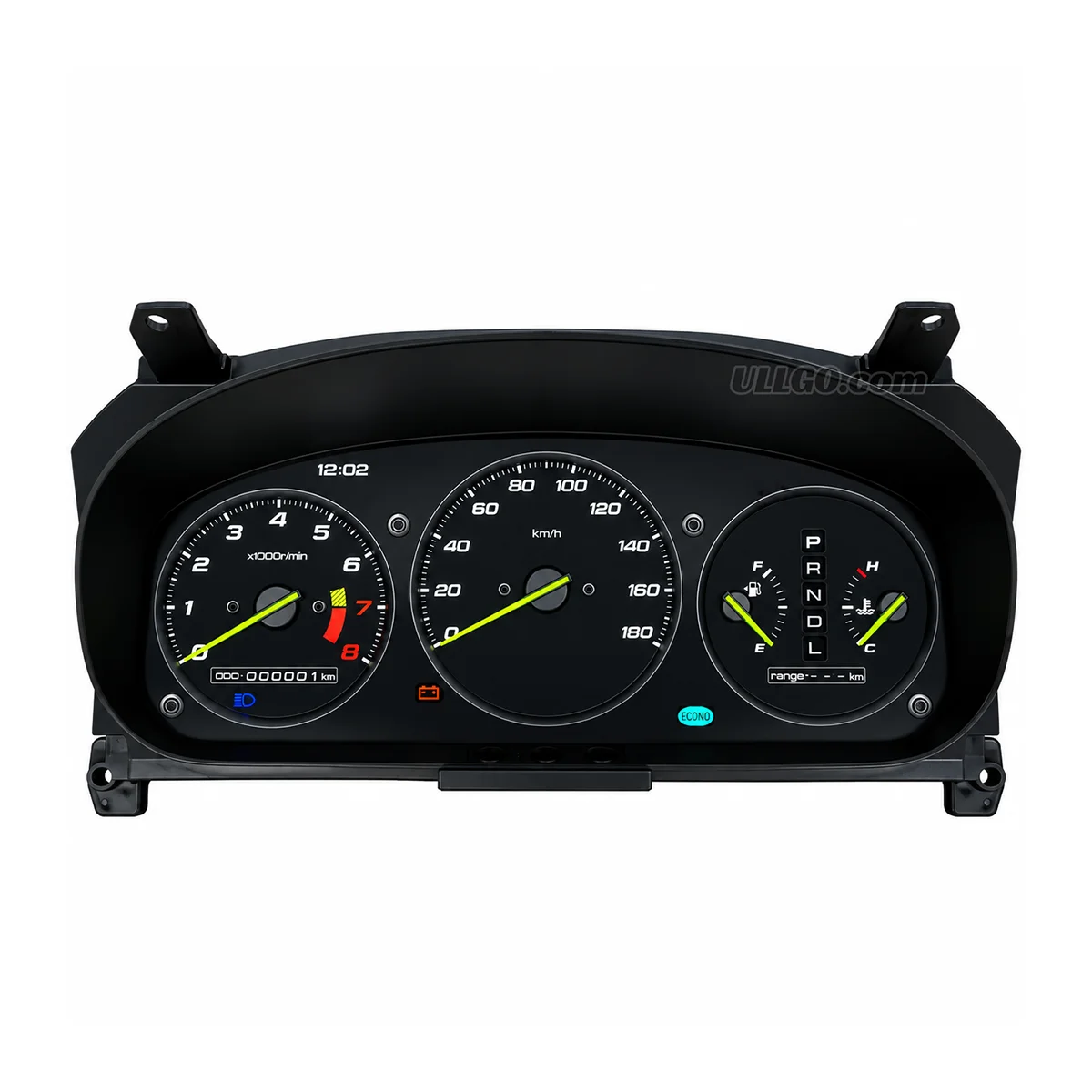 Digital Cluster for Honda Civic 6th Gen EK / EJ / EM 1996-2000 Virtual Cockpit LCD Speedometer 5