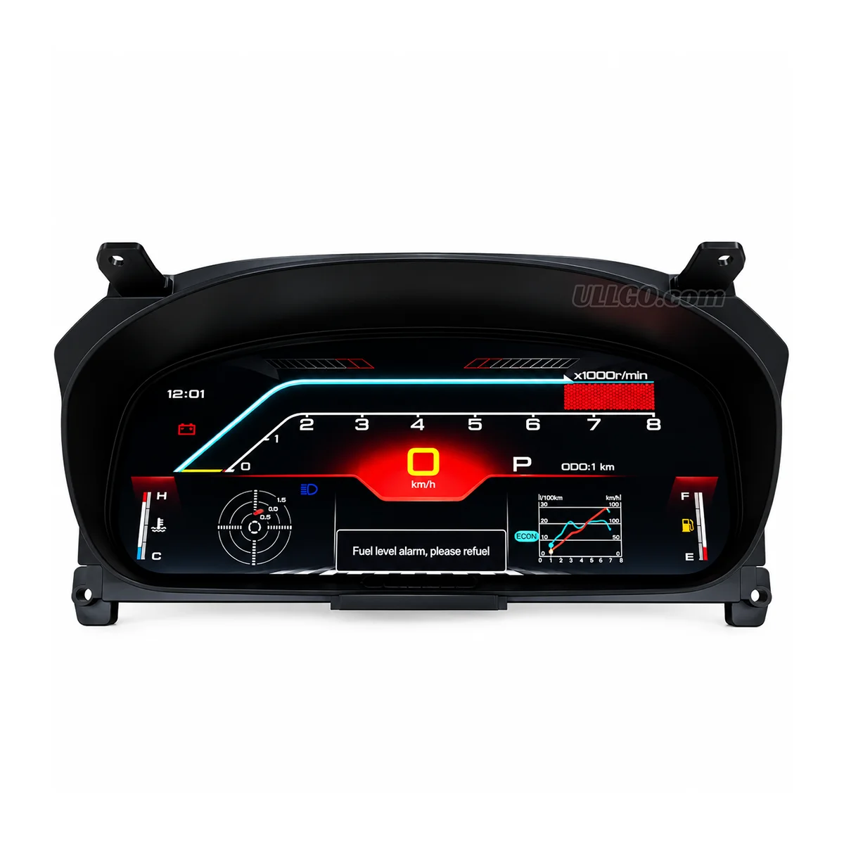 Digital Cluster for Honda Civic 6th Gen EK / EJ / EM 1996-2000 Virtual Cockpit LCD Speedometer