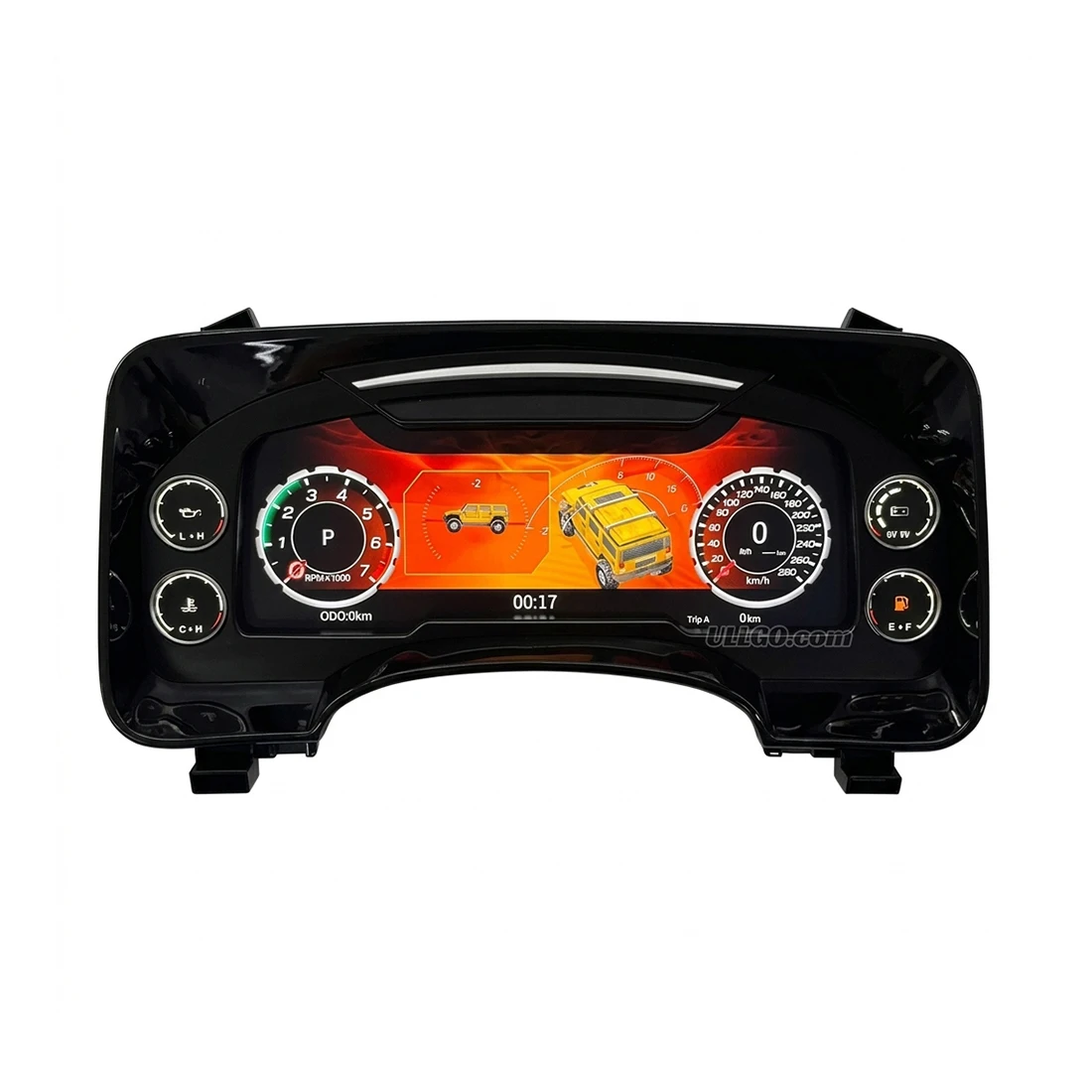 Digital Cluster for Hummer H2 2003-2010 Full LCD Gauge Cluster
