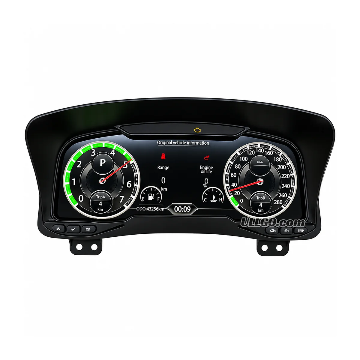 Digital Cluster for Hummer H3 2006-2010 Full LCD Gauge Cluster 6