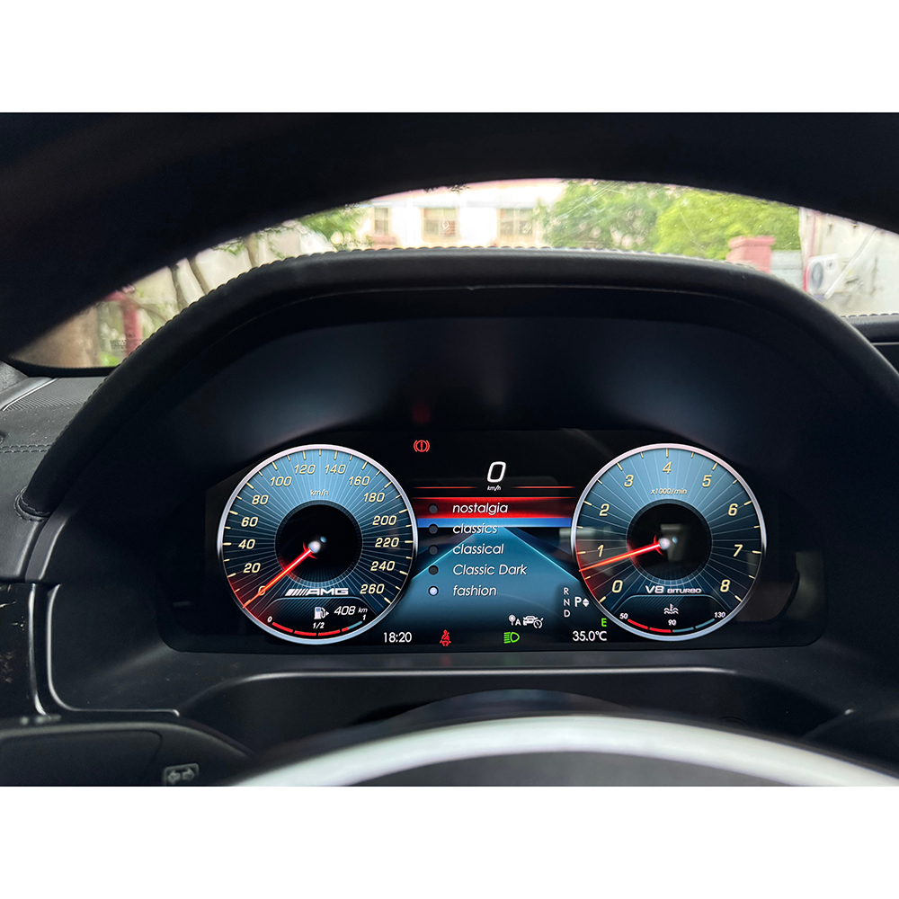 Digitalcluster für Mercedes W212 (2014-2015) E-Klasse Virtual Cockpit 6