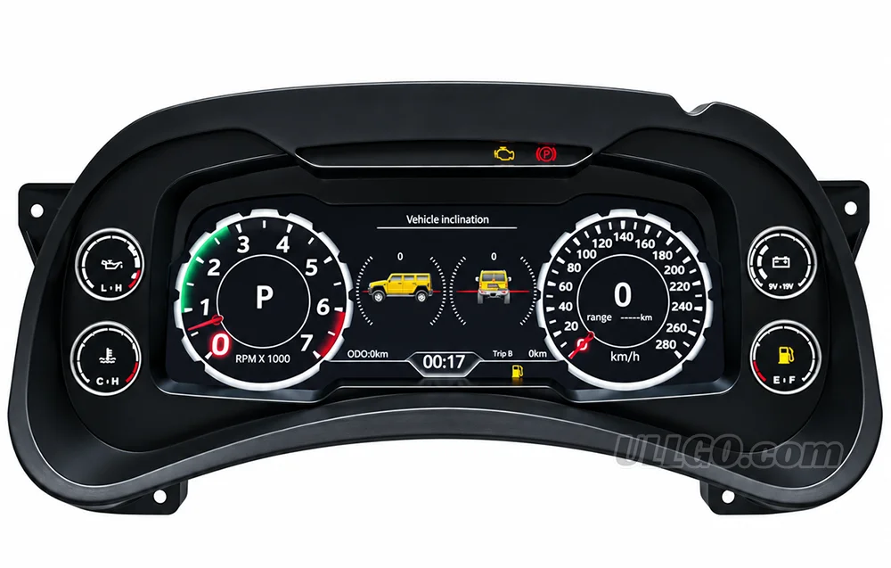Digital Cluster Upgrade for GMC Sierra & Yukon/ Chevy Silverado & Tahoe (2003–2006 GMT800) 7