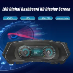 Digital LCD Speedometer Upgrade for VW Tiguan L 2016-2022 | Plug & Play