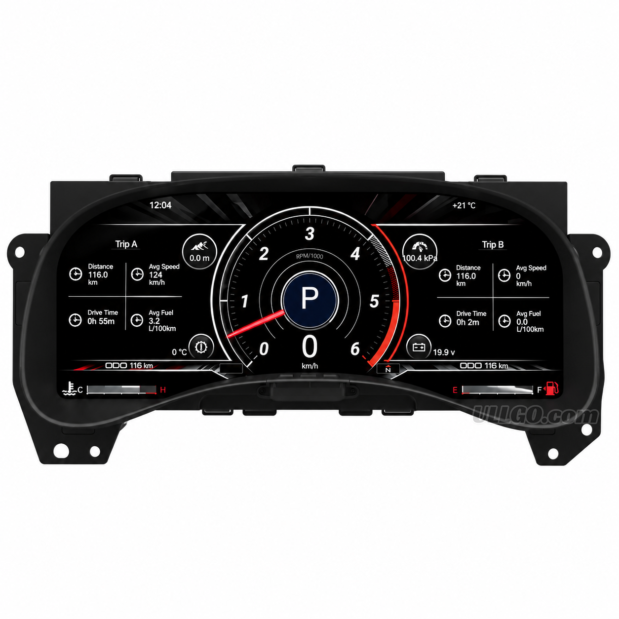 GMT800 Digital Cluster for Chevy Silverado & Tahoe Digital Dashboard Upgrade (2003–2006) | Plug & Play - Detail 4