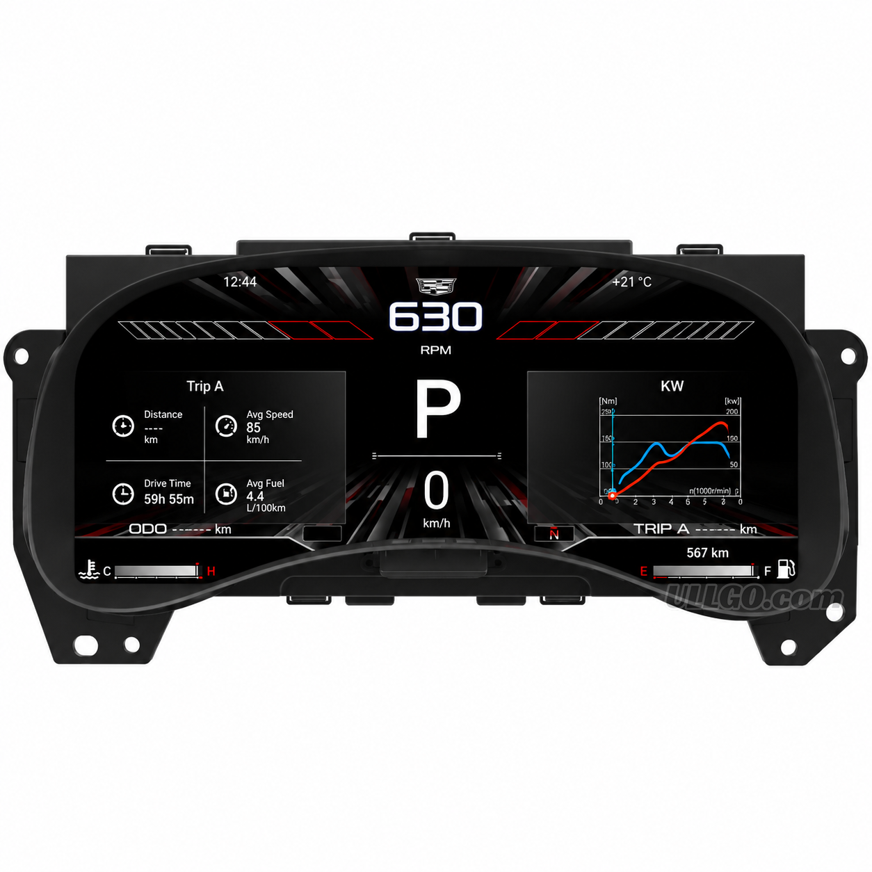 GMT800 Digital Cluster for Chevy Silverado & Tahoe Digital Dashboard Upgrade (2003–2006) | Plug & Play - Detail 5