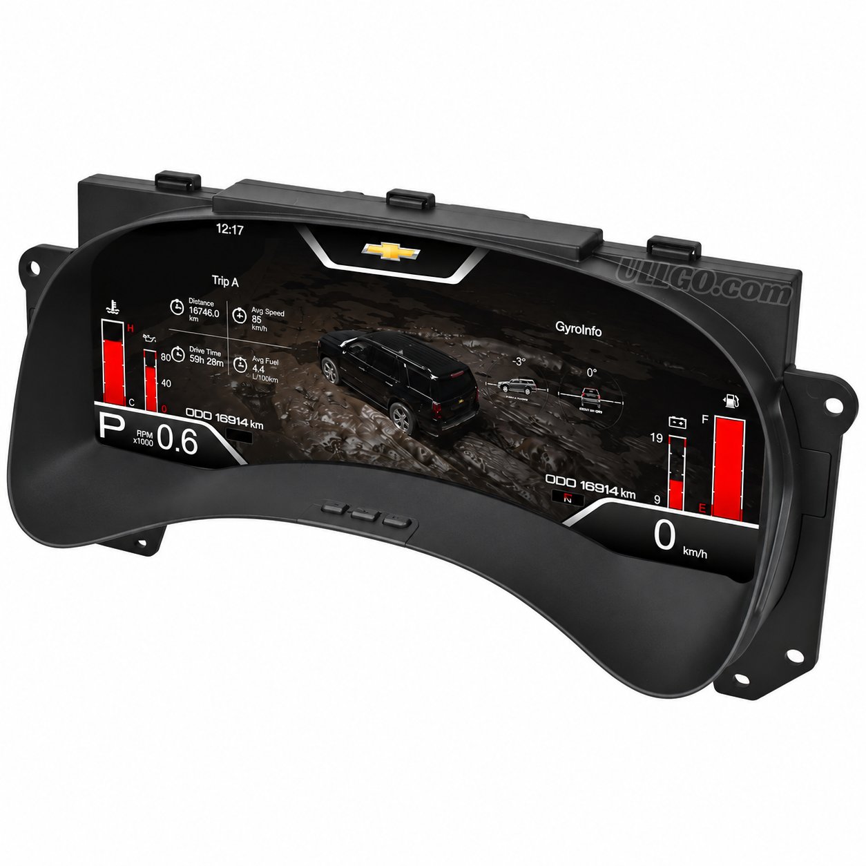 GMT800 Digital Cluster for Chevy Silverado & Tahoe Digital Dashboard Upgrade (2003–2006) | Plug & Play - Detail 8