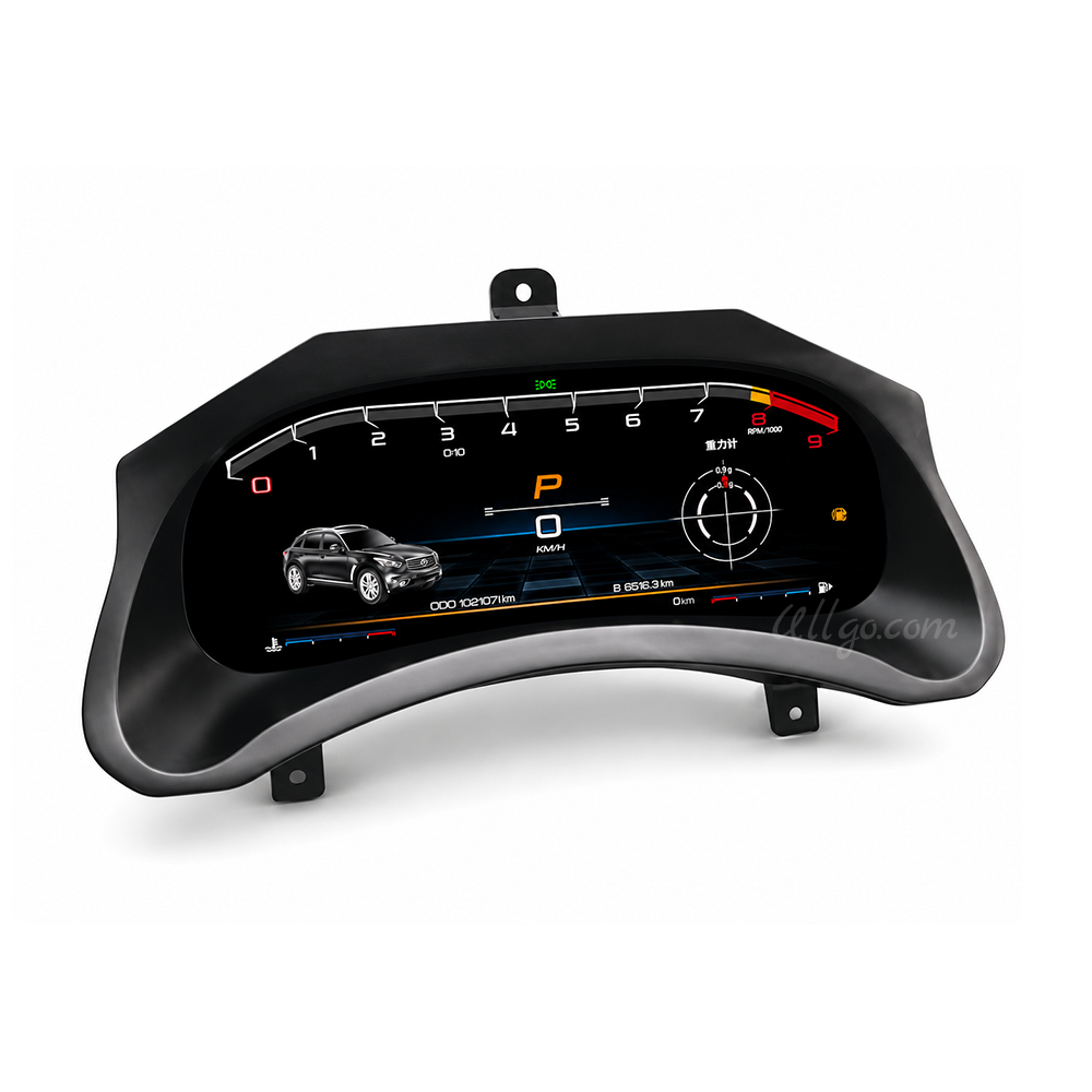 Infiniti FX35 FX37 digitaal cluster-upgrade 2