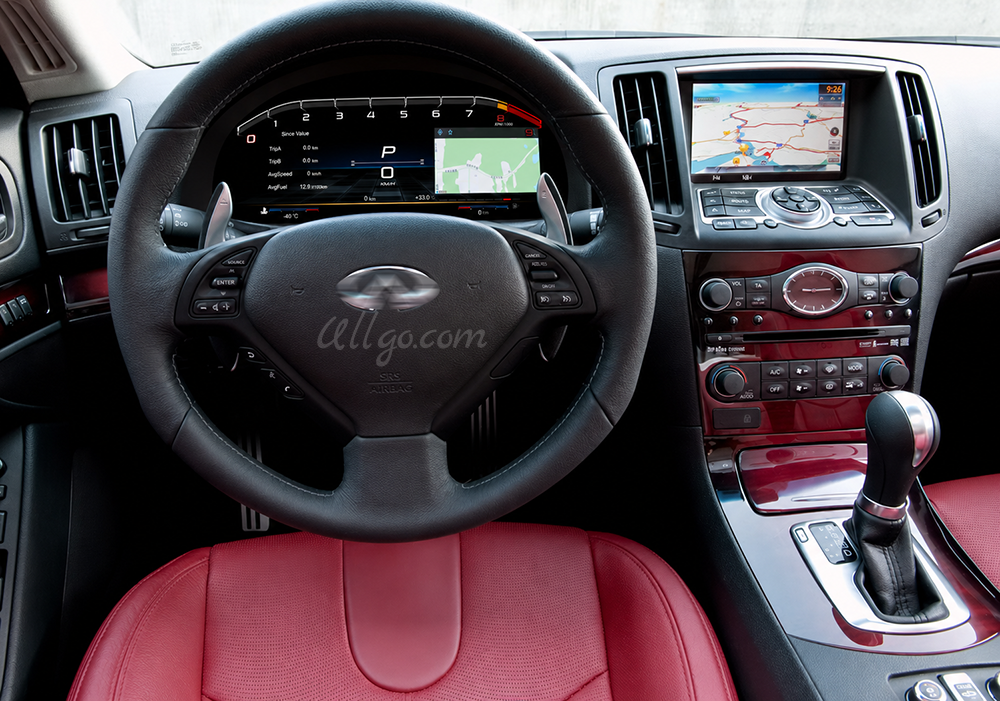 Infiniti FX35 FX37 digitaal cluster-upgrade 7