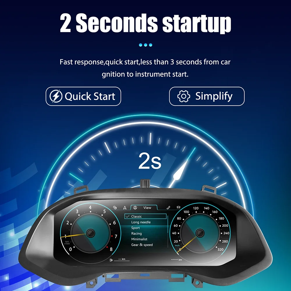 LCD Instrument Cluster for SEAT Ibiza 2018-2025 - Image 3