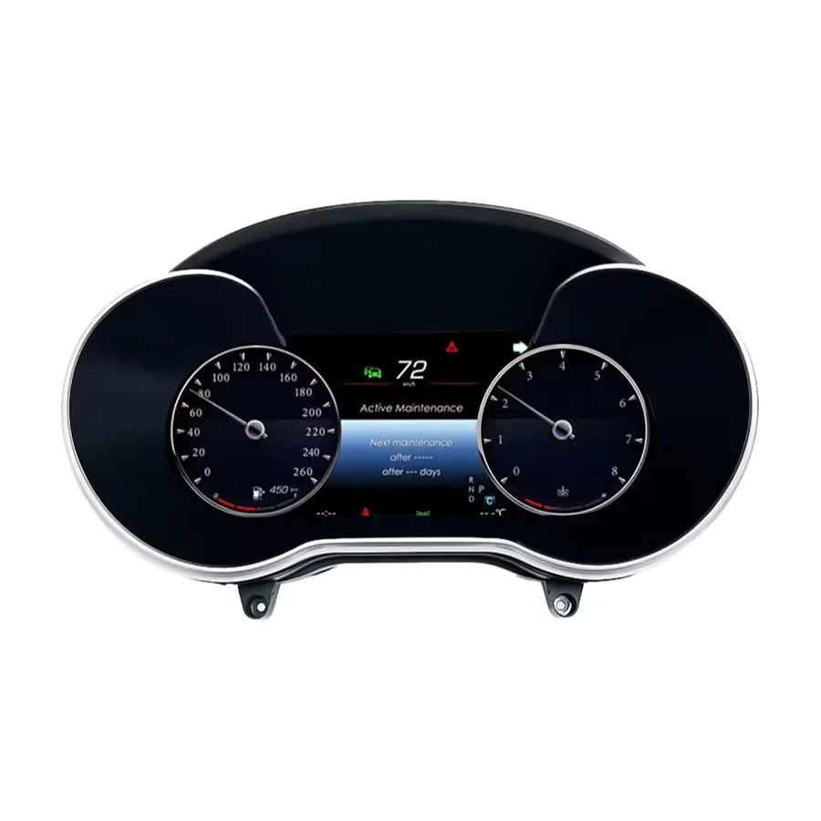 Digital Cluster For Mercedes-Benz C Class W205 GLC X253 W253 2015-2019 Built in CarPlay