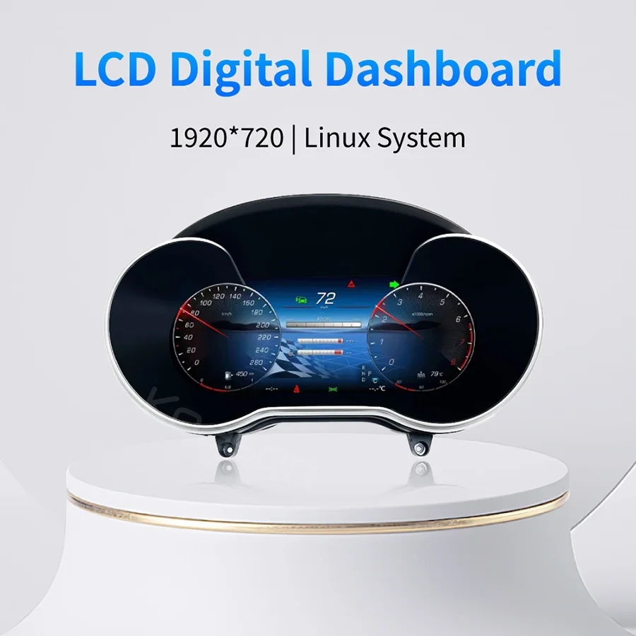 Digital Cluster For Mercedes-Benz C Class W205 GLC X253 W253 2015-2019 Built in CarPlay - Image 6