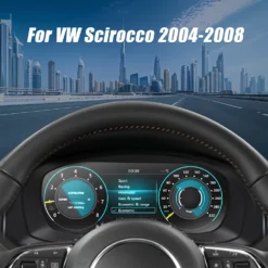 Alternative view of Digital Dash for Volkswagen Scirocco 2004-2008