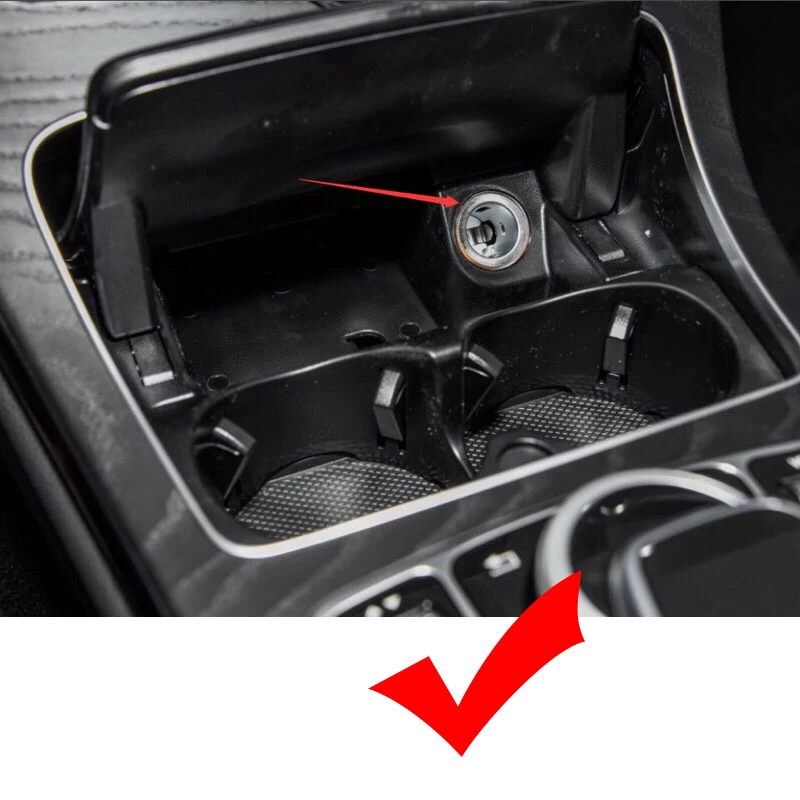 Wireless Charger For Mercedes Benz W205 C43 C63 AMG GLC43 GLC63 X253 C /GLC-Class - Image 3