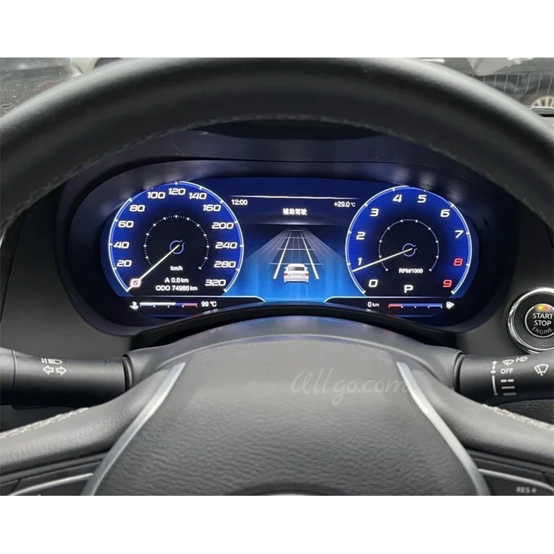 Digital Cluster for Infiniti Q50 Q60 2014-2024 Virtual Cockpit LCD Dashboard Upgrade Support CarPlay - Image 2