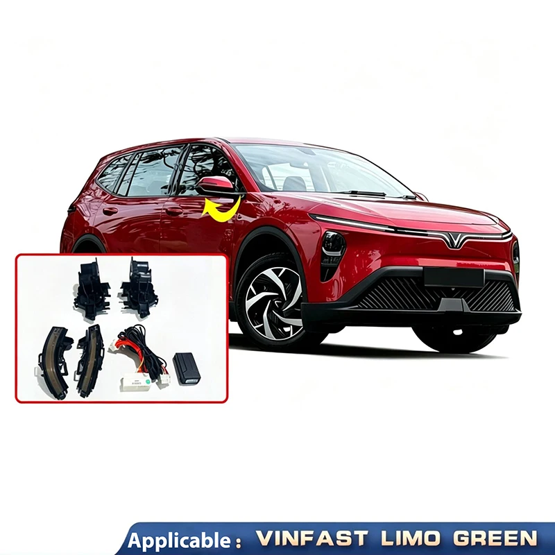 Side Mirror Turn Signal Upgrade Kit for VinFast Limo Green