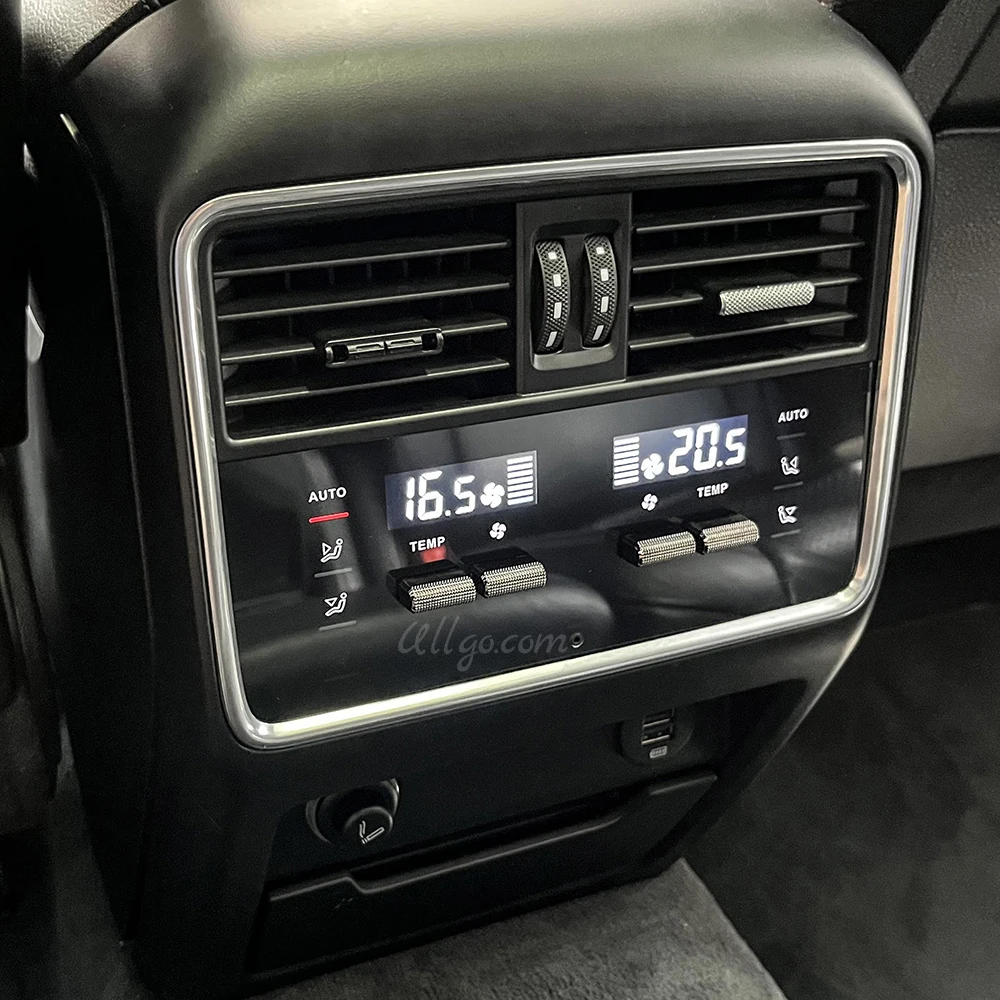 Panel de AC trasero para Porsche Cayenne 2018-2023 – Actualización del panel de control climático trasero 4